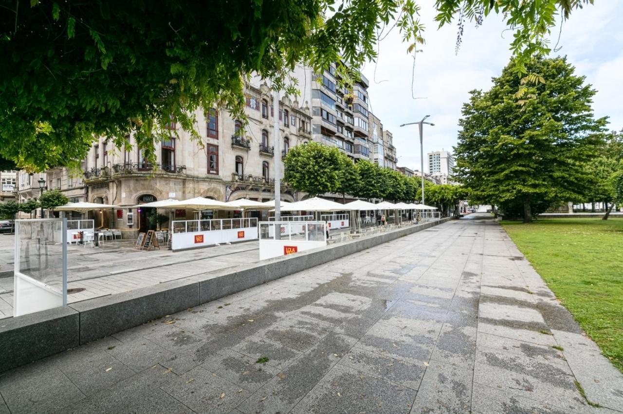 Suite Lujo Centro-Nautico-Cies+Parking Vigo Esterno foto
